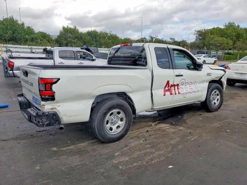 Glacier White 2024 Nissan Frontier S