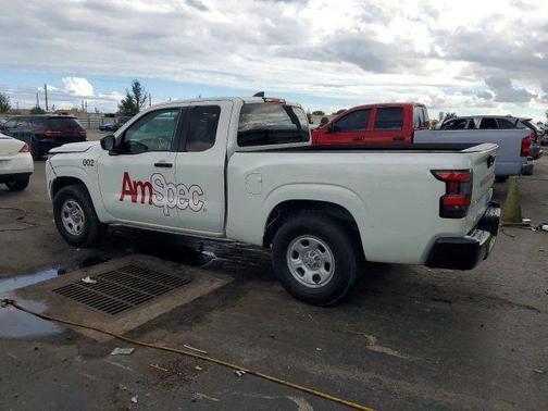 Glacier White 2024 Nissan Frontier S