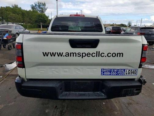 Glacier White 2024 Nissan Frontier S