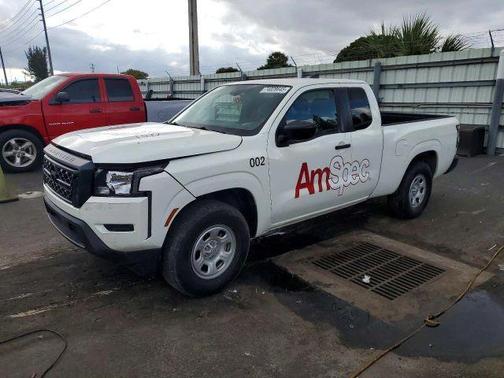 Glacier White 2024 Nissan Frontier S