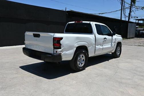Glacier White 2024 Nissan Frontier S