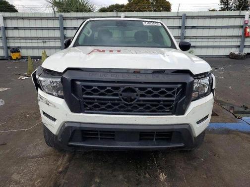 Glacier White 2024 Nissan Frontier S