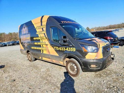 Black 2023 Ford Transit-350 Base