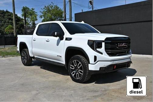 White 2026 GMC Sierra 1500 AT4