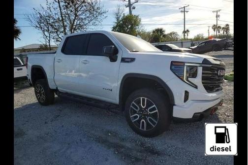 White 2026 GMC Sierra 1500 AT4