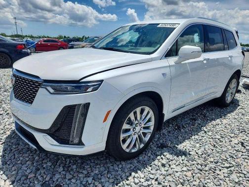 White 2024 Cadillac XT6 Premium Luxury AWD
