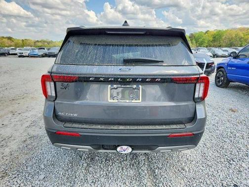 Gray 2025 Ford Explorer Active