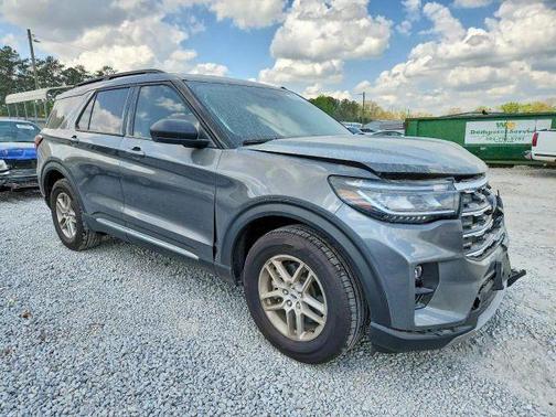 Gray 2025 Ford Explorer Active