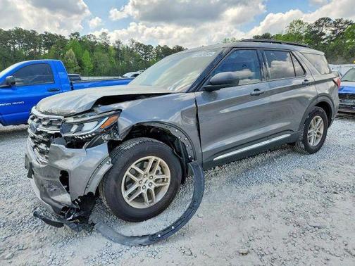 Gray 2025 Ford Explorer Active