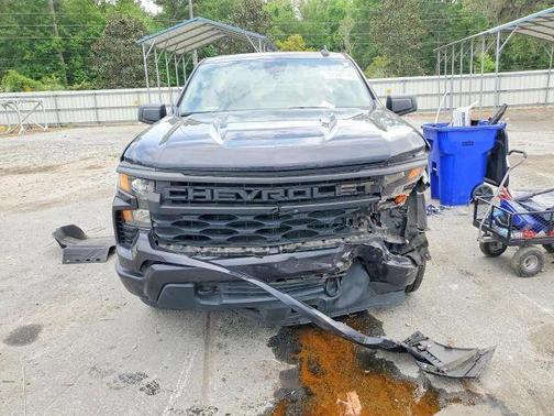 Blue 2022 Chevrolet Silverado 1500 Custom