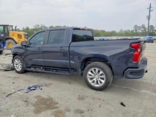Blue 2022 Chevrolet Silverado 1500 Custom