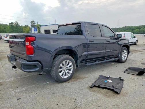 Blue 2022 Chevrolet Silverado 1500 Custom