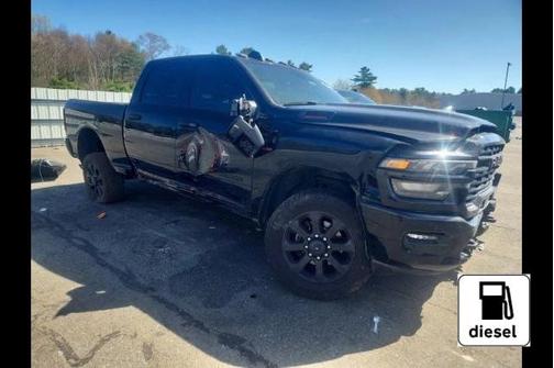 Black 2025 RAM 2500 Big Horn
