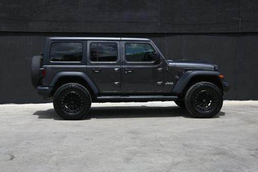 Gray 2019 Jeep Wrangler Unlimited Sport S