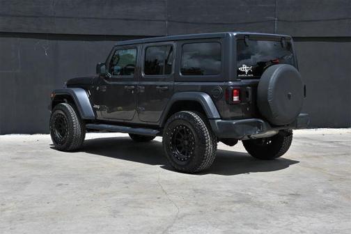 Gray 2019 Jeep Wrangler Unlimited Sport S