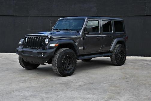 Gray 2019 Jeep Wrangler Unlimited Sport S