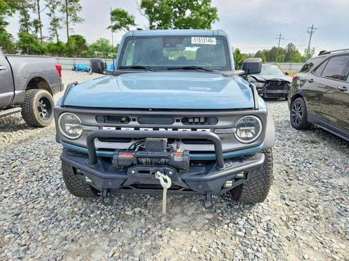Blue 2023 Ford Bronco Big Bend