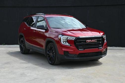 Red 2024 GMC Terrain SLE