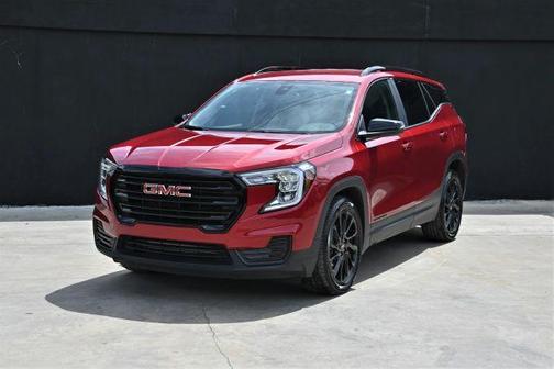 Red 2024 GMC Terrain SLE
