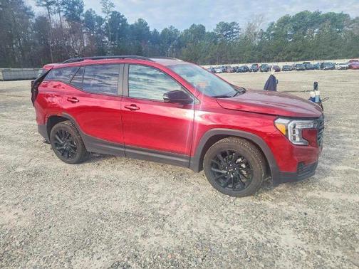 Red 2024 GMC Terrain SLE