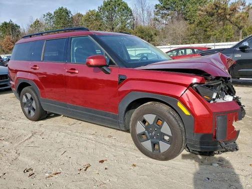 Red 2024 Hyundai SANTA FE HEV SEL