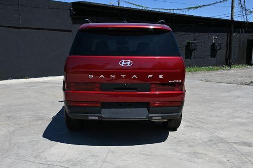 Red 2024 Hyundai SANTA FE HEV SEL