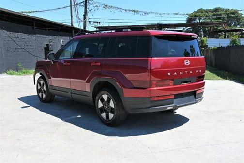 Red 2024 Hyundai SANTA FE HEV SEL