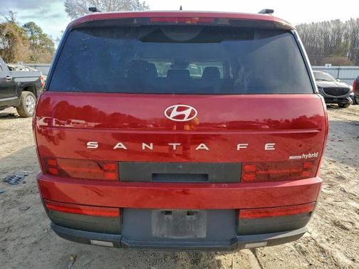 Red 2024 Hyundai SANTA FE HEV SEL
