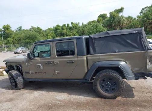 Green 2020 Jeep Gladiator Sport