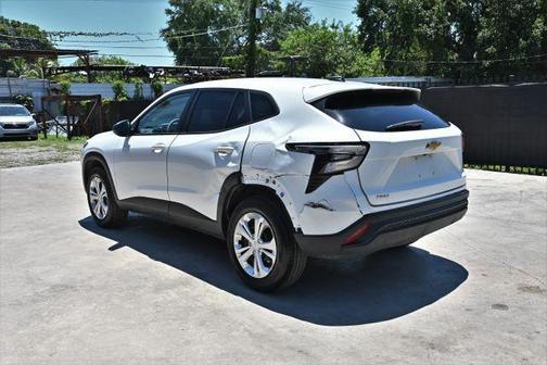 White 2025 Chevrolet Trax LS