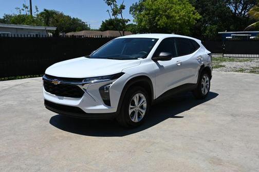 White 2025 Chevrolet Trax LS