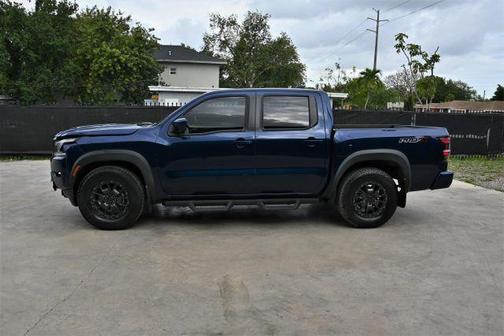 Deep Blue Pearl 2023 Nissan Frontier PRO-X