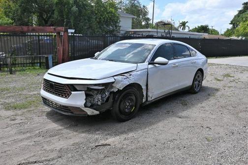 White 2023 Honda Accord EX