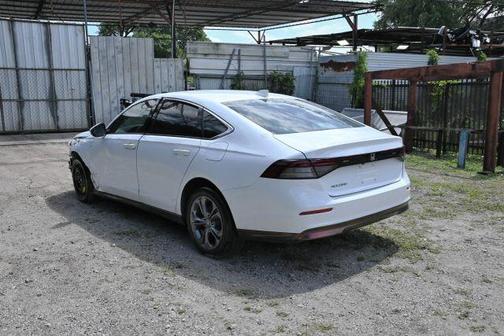 White 2023 Honda Accord EX