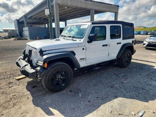 White 2023 Jeep Wrangler Sport