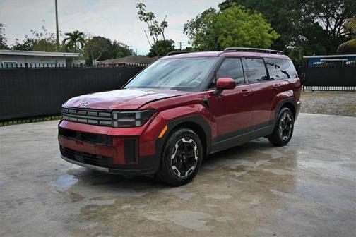 Red 2025 Hyundai SANTA FE SEL