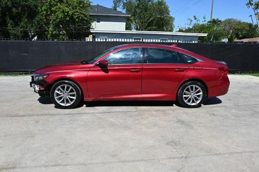 Red 2021 Honda Accord LX 1.5T