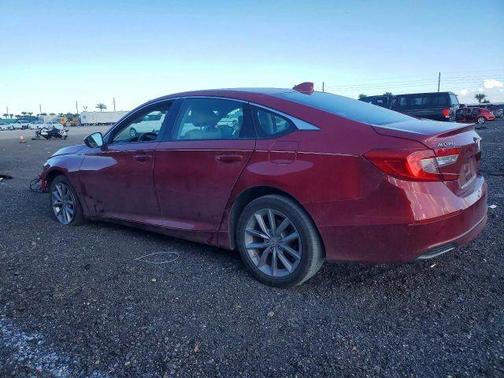 Red 2021 Honda Accord LX 1.5T