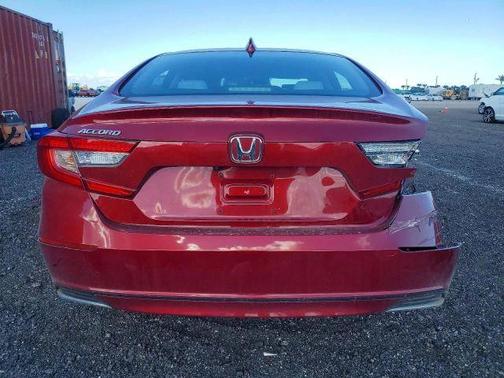 Red 2021 Honda Accord LX 1.5T