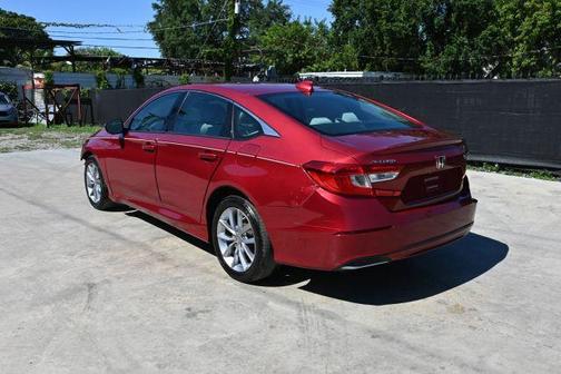 Red 2021 Honda Accord LX 1.5T