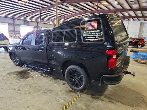 Black 2024 Chevrolet Silverado 1500 Custom