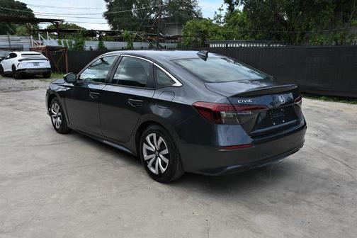 Gray 2025 Honda Civic LX