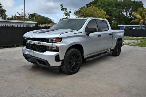 Silver 2022 Chevrolet Silverado 1500 Limited Custom