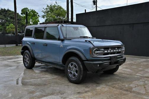 Blue 2024 Ford Bronco Big Bend