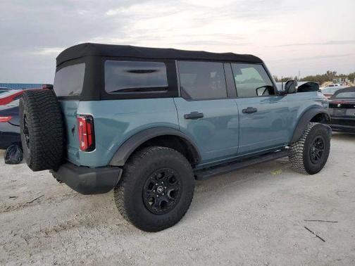 Blue 2022 Ford Bronco Wildtrak