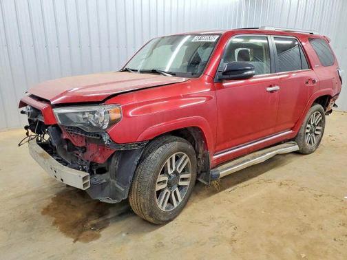 Red 2018 Toyota 4Runner Limited