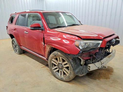 Red 2018 Toyota 4Runner Limited