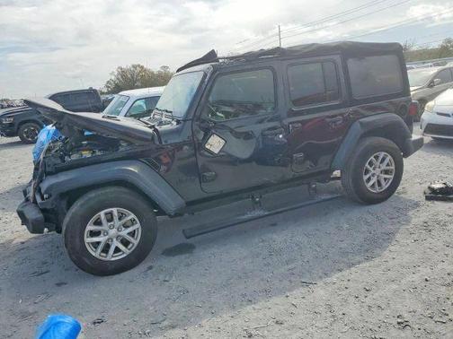 Black 2023 Jeep Wrangler Sport