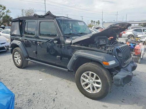 Black 2023 Jeep Wrangler Sport