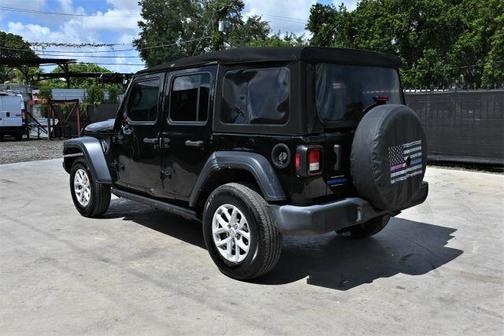 Black 2023 Jeep Wrangler Sport